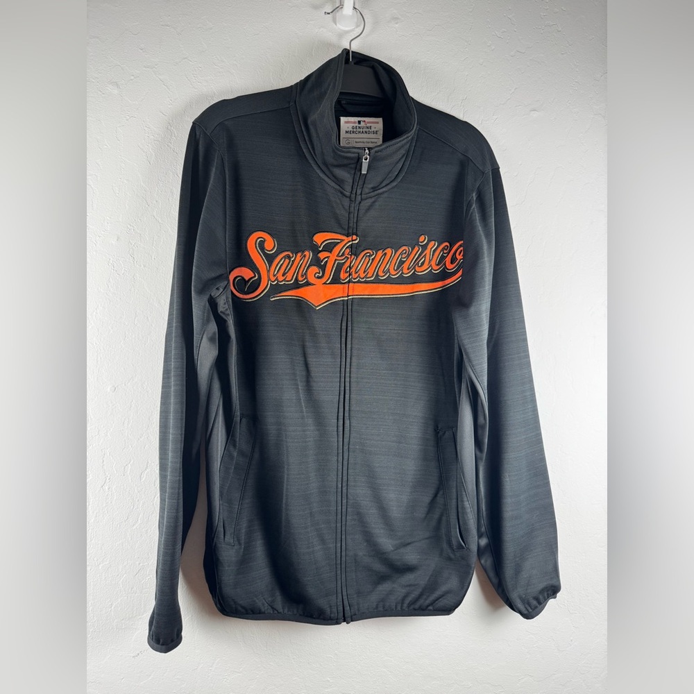 San Francisco Giants Double Climate Jacket Adult Small. Official MLB Merchandise